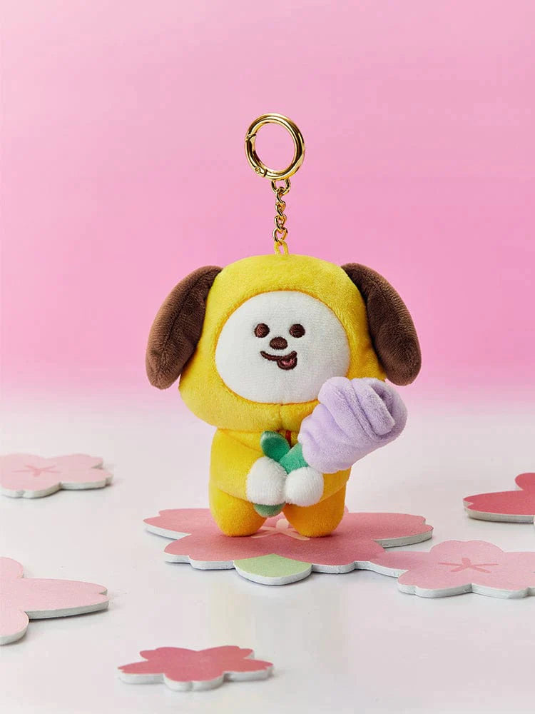 BT21 - SPRING DAYS MINI DOLL KEYRING CHIMMY - COKODIVE