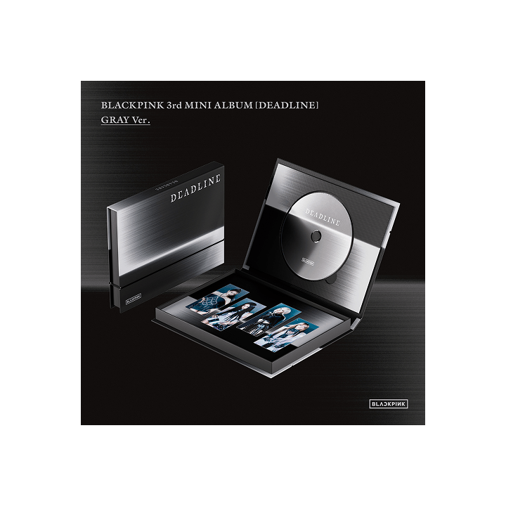 BLACKPINK - DEADLINE 3RD MINI ALBUM WEVERSE SHOP GIFT GRAY VER - COKODIVE