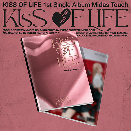 KISS OF LIFE - MIDAS TOUCH 1ST SINGLE ALBUM PHOTOBOOK