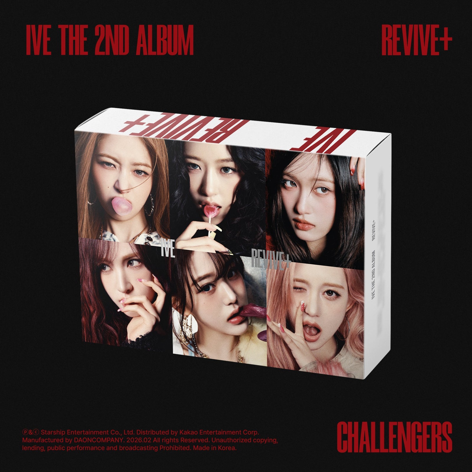 IVE - REVIVE+ 2ND ALBUM STARSHIP GIFT STANDARD CHALLENGERS VER