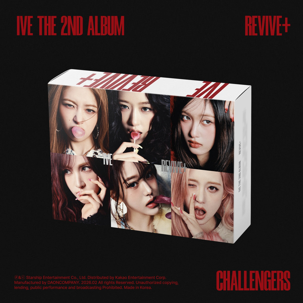 IVE - REVIVE+ 2ND ALBUM STARSHIP GIFT STANDARD CHALLENGERS VER