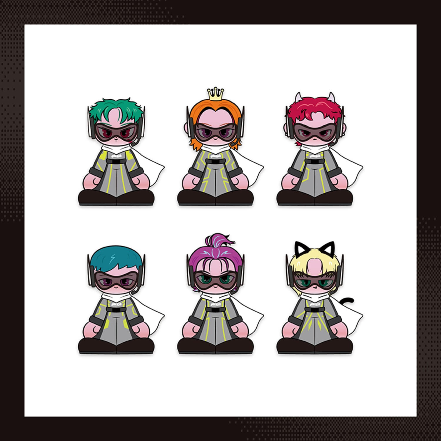 P1HARMONY - HELLO, WORLD P1KIDS POP UP OFFICIAL MD OFFICIAL CHARACTER DOLL HERO VER - COKODIVE
