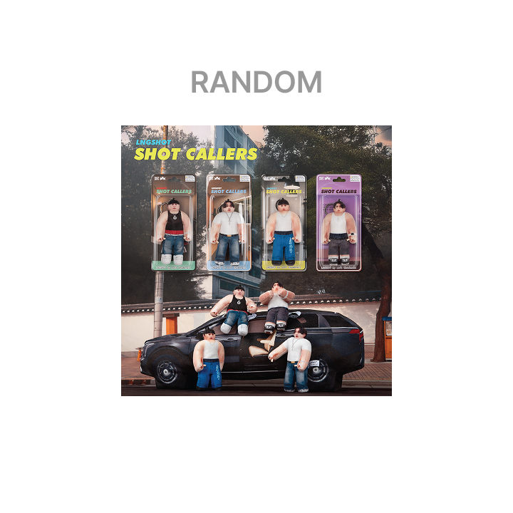 LNGSHOT - SHOT CALLERS 1ST EP ALBUM WEVERSE SHOP GIFT CHARACTER VER RANDOM - COKODIVE