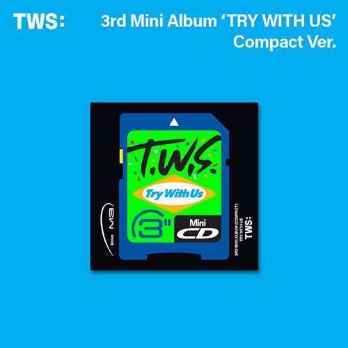 TWS - TRY WITH US 3RD MINI ALBUM COMPACT RANDOM - COKODIVE