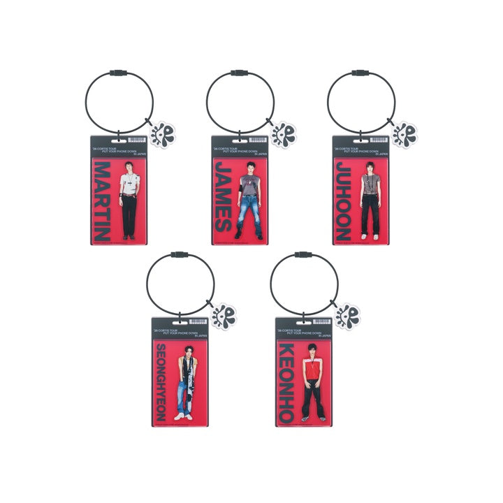 CORTIS - PUT YOUR PHONE DOWN IN JAPAN OFFICIAL MD ACRYLIC KEYRING - COKODIVE
