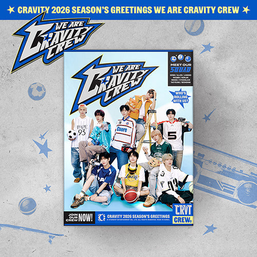 CRAVITY - WE ARE CRAVITY CREW 2026 SEASON'S GREETINGS STARSHIP SQUARE GIFT - COKODIVE