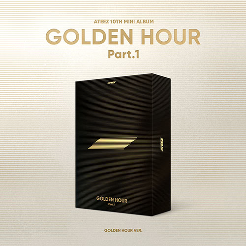 ATEEZ - GOLDEN HOUR : PART.1 10TH MINI ALBUM PHOTOBOOK GOLDEN HOUR VER.