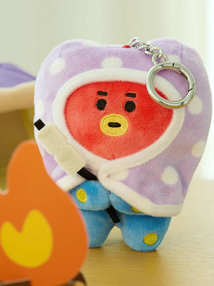 BT21 - CAMPFIRE EDITION OFFICIAL MD DOLL KEYRING CAMPFIRE - COKODIVE