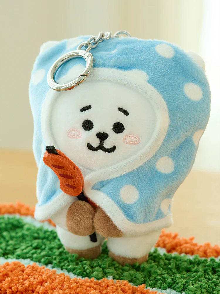 BT21 - CAMPFIRE EDITION OFFICIAL MD DOLL KEYRING CAMPFIRE - COKODIVE