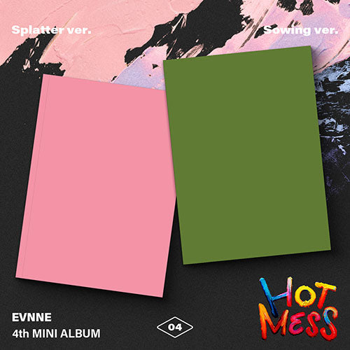 EVNNE - HOT MESS 4TH MINI ALBUM STANDARD SET - COKODIVE