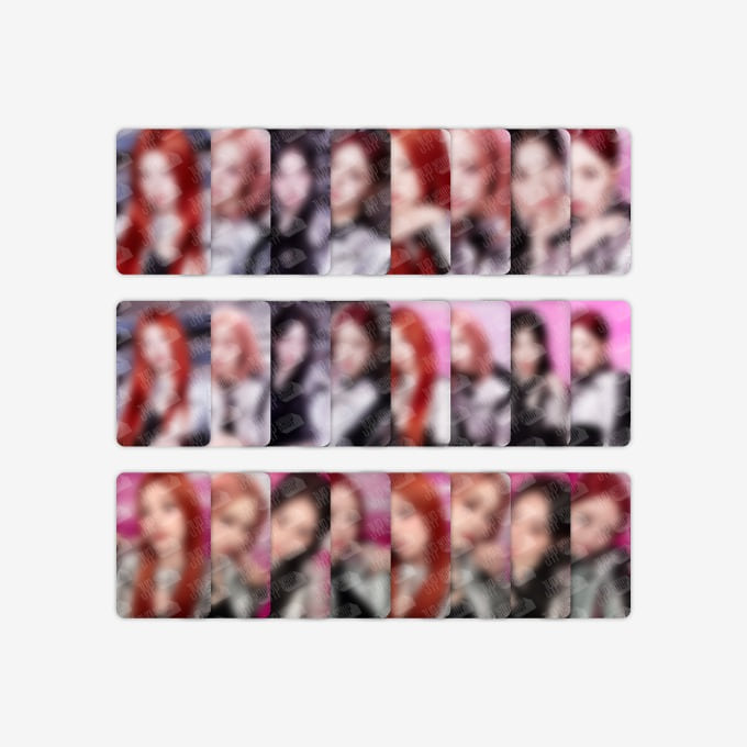 ITZY - 2ND WORLD TOUR BORN TO BE IN SEOUL OFFICIAL MD ITZY TRADING CARD