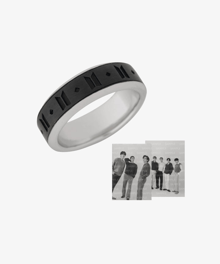 BTS - POP UP : MONOCHROME OFFICIAL MD RING (BLACK) - COKODIVE