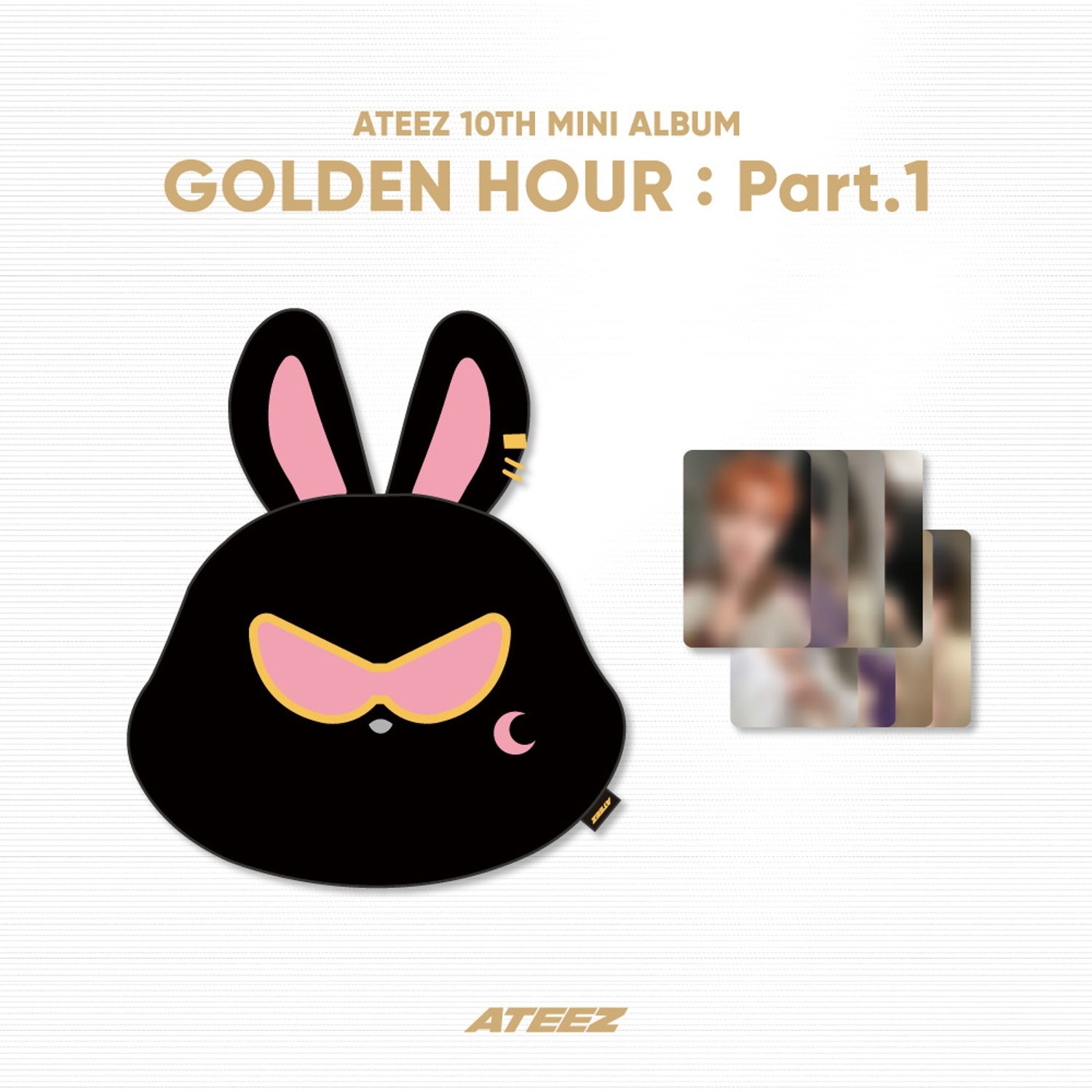 ATEEZ - GOLDEN HOUR : PART.1 OFFICIAL MD MITO FACE CUSHION - COKODIVE