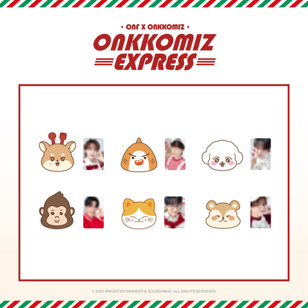 ONF - ONKKOMIZ EXPRESS ONF X ONKKOMIZ POP UP STORE OFFICIAL MD FACE SMART TOK - COKODIVE