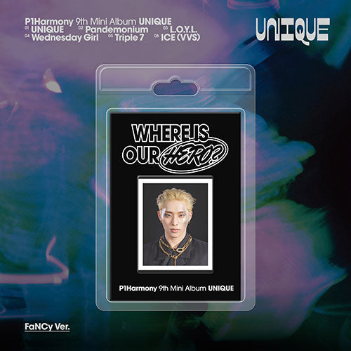 P1HARMONY - UNIQUE! 9TH MINI ALBUM FANCY VER RANDOM - COKODIVE