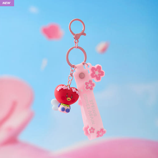 BT21 - BABY SPRING FAIRY FIGURE KEYRING - COKODIVE