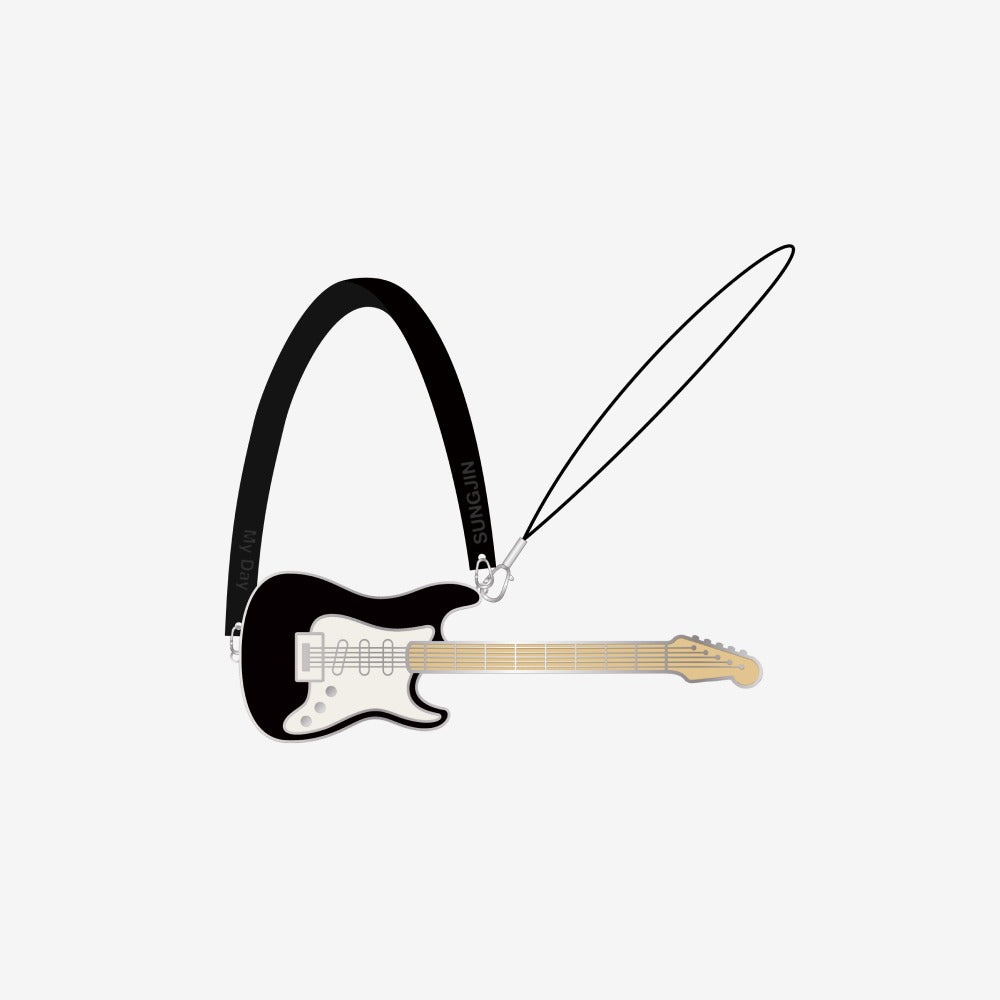 DAY6 SUNGJIN - 30 SOLO CONCERT OFFICIAL MD MINI GUITAR STRAP - COKODIVE