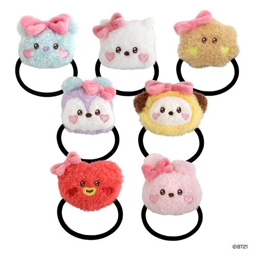 BT21 - MININI PLUSH HAIR TIE LOVELY - COKODIVE