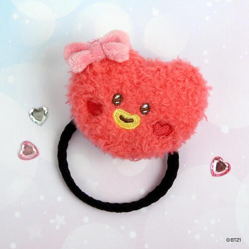 BT21 - MININI PLUSH HAIR TIE LOVELY | COKODIVE display picture 3