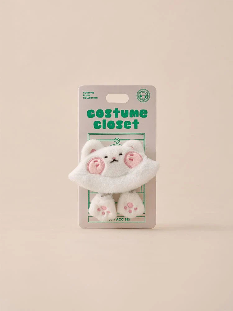 BT21 - BABY FLUFFY COSTUME CLOSET BUCKET HAT SET - COKODIVE