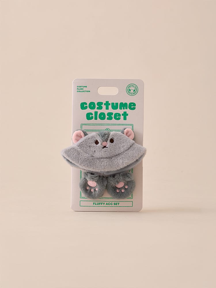 BT21 - BABY FLUFFY COSTUME CLOSET BUCKET HAT SET - COKODIVE