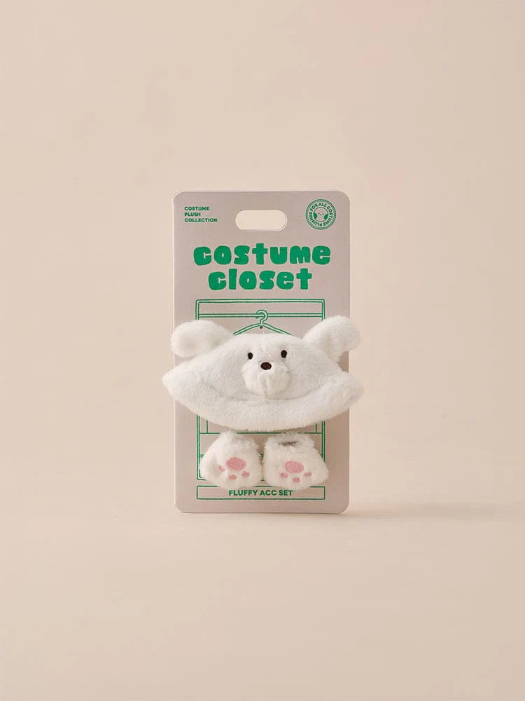 BT21 - BABY FLUFFY COSTUME CLOSET BUCKET HAT SET - COKODIVE
