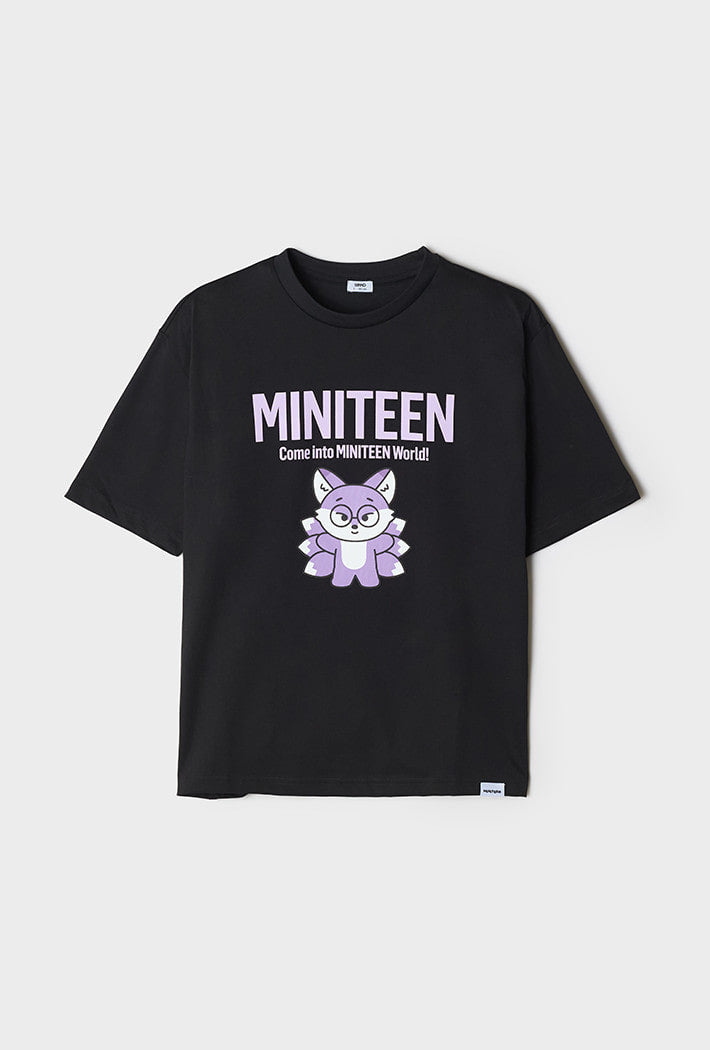 SEVENTEEN - MINITEEN X SPAO OFFICIAL MD SHORT SLEEVE T-SHIRT PURPLE - COKODIVE
