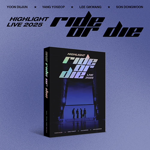 HIGHLIGHT - HIGHLIGHT LIVE 2025 RIDE OR DIE ALBUM LIMITED EDITION - COKODIVE