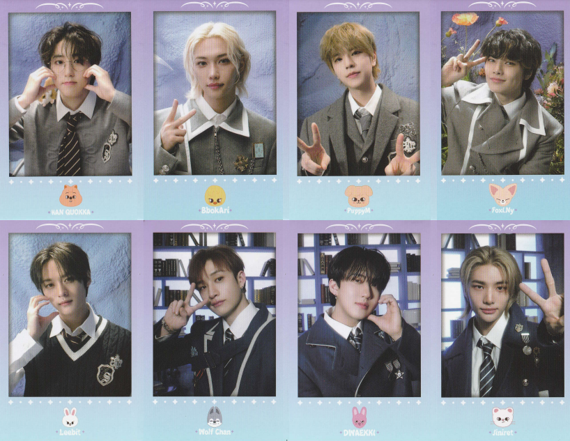 [ONLY PHOTOCARD] STRAY KIDS - MAGIC SCHOOL FANMEETING OFFICIAL MD GIFT ONLY PHOTOCARD SET - COKODIVE