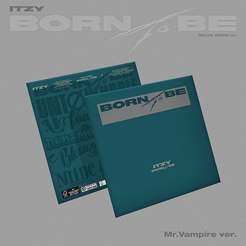 ITZY - BORN TO BE 2ND MINI ALBUM SPECIAL EDITION MR. VAMPIRE VER. - COKODIVE