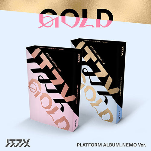 ITZY - GOLD 2ND ALBUM PLATFORM NEMO RANDOM - COKODIVE