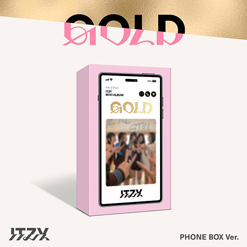 ITZY - GOLD 2ND ALBUM PHONE BOX RANDOM - COKODIVE