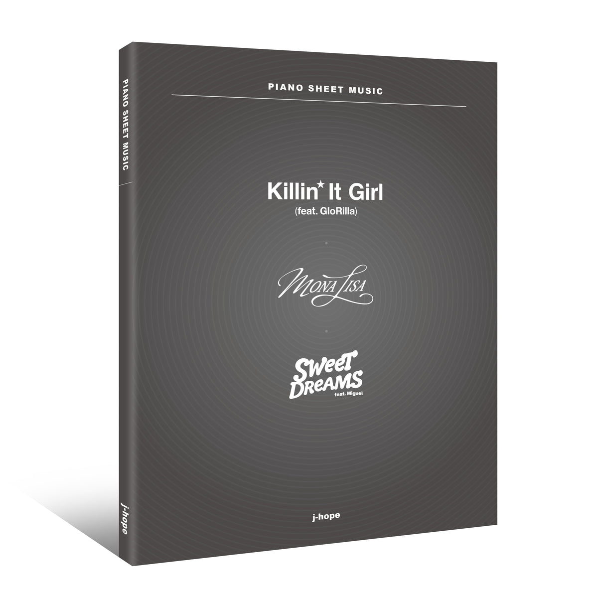 BTS J-HOPE - PIANO SHEET MUSIC : J-HOPE (PACKAGE) - COKODIVE