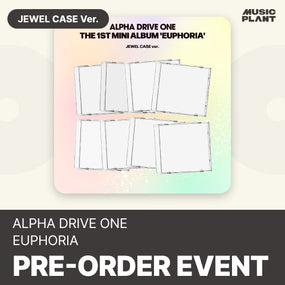 ALPHA DRIVE ONE - EUPHORIA 1ST MINI ALBUM MUSICPLANT GIFT JEWEL RANDOM - COKODIVE
