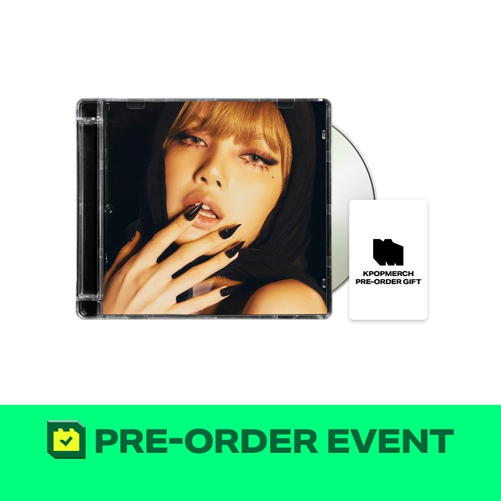 LISA - ALTER EGO SOLO DEBUT ALBUM KPOPMERCH GIFT JEWEL CASE VER