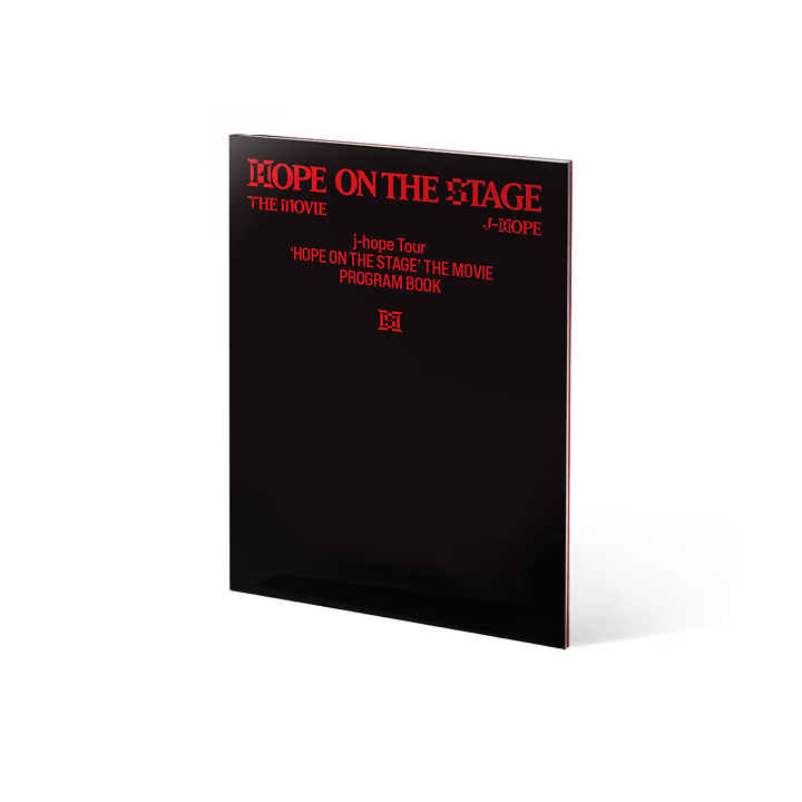 BTS J-HOPE - HOPE ON THE STAGE THE MOVIE TOUR PROGRAM BOOK
