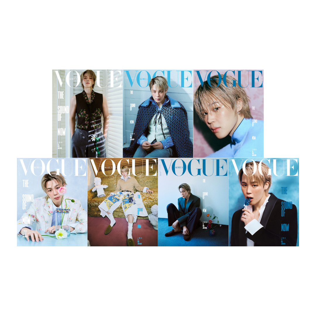 BTS JIMIN - VOGUE MAGAZINE 2026 FEBRUARY ISSUE COVER SET - COKODIVE