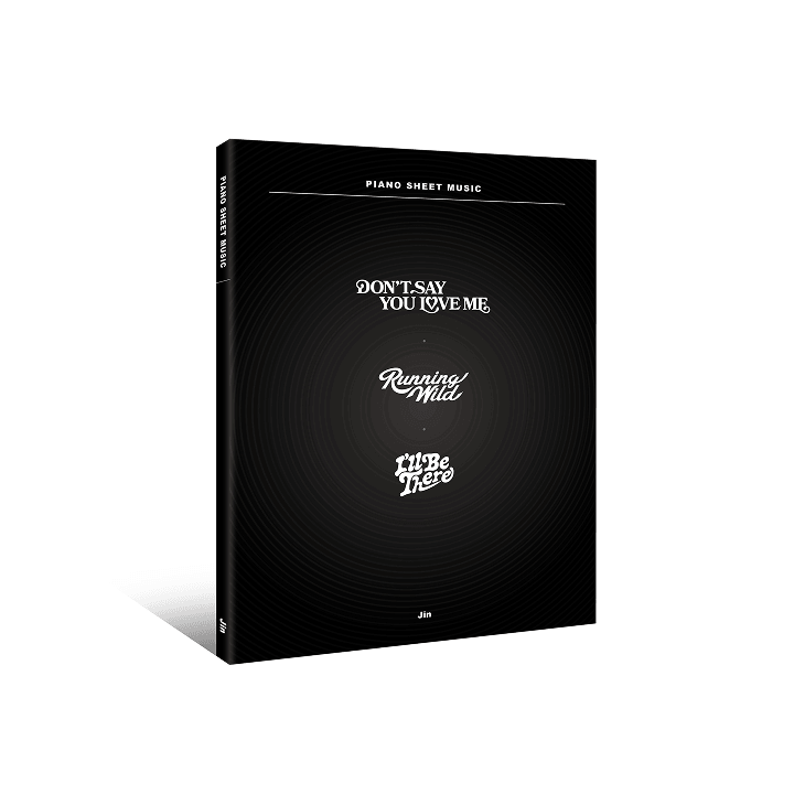 BTS - PIANO SHEET MUSIC : JIN (PACKAGE) - COKODIVE