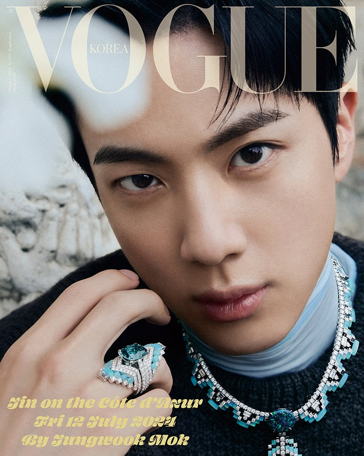 BTS JIN - VOGUE 2024 OCTOBER ISSUE B COVER - COKODIVE