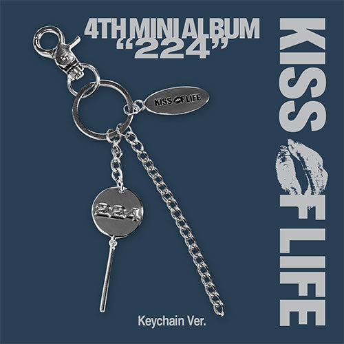KISS OF LIFE - 224 4TH MINI ALBUM KEYCHAIN VER - COKODIVE
