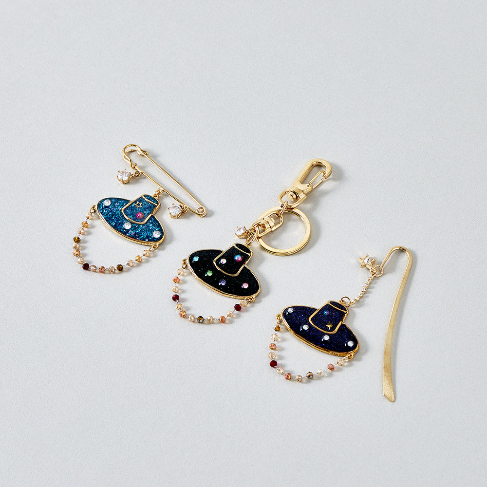 TRADITIONAL KOREAN GAT KEYRING - COKODIVE