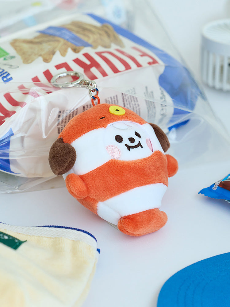 BT21 - BABY OCEAN FRIENDS MINI DOLL KEYRING - COKODIVE
