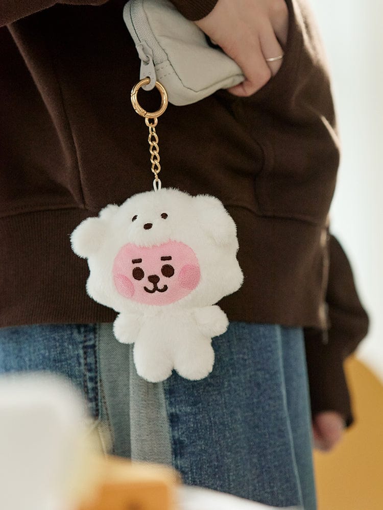 BT21 - BABY FLUFFY DOLL KEYRING - COKODIVE