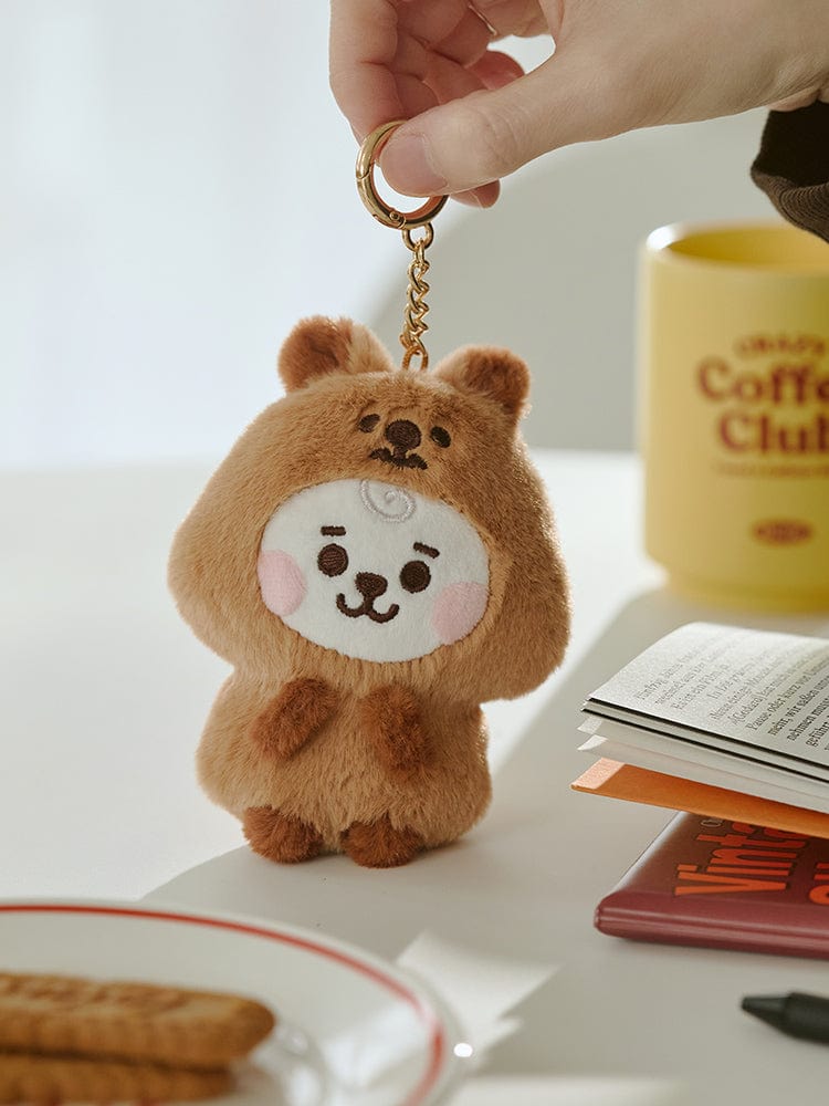 BT21 - BABY FLUFFY DOLL KEYRING - COKODIVE