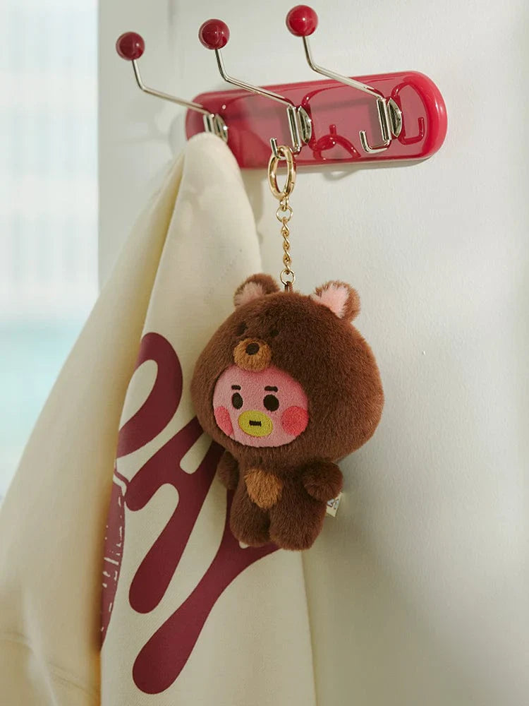 BT21 - BABY FLUFFY DOLL KEYRING - COKODIVE