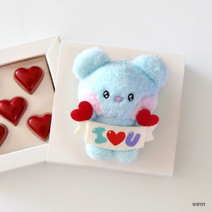 BT21 - ILOVEU MININI PLUSH KEYRING - COKODIVE
