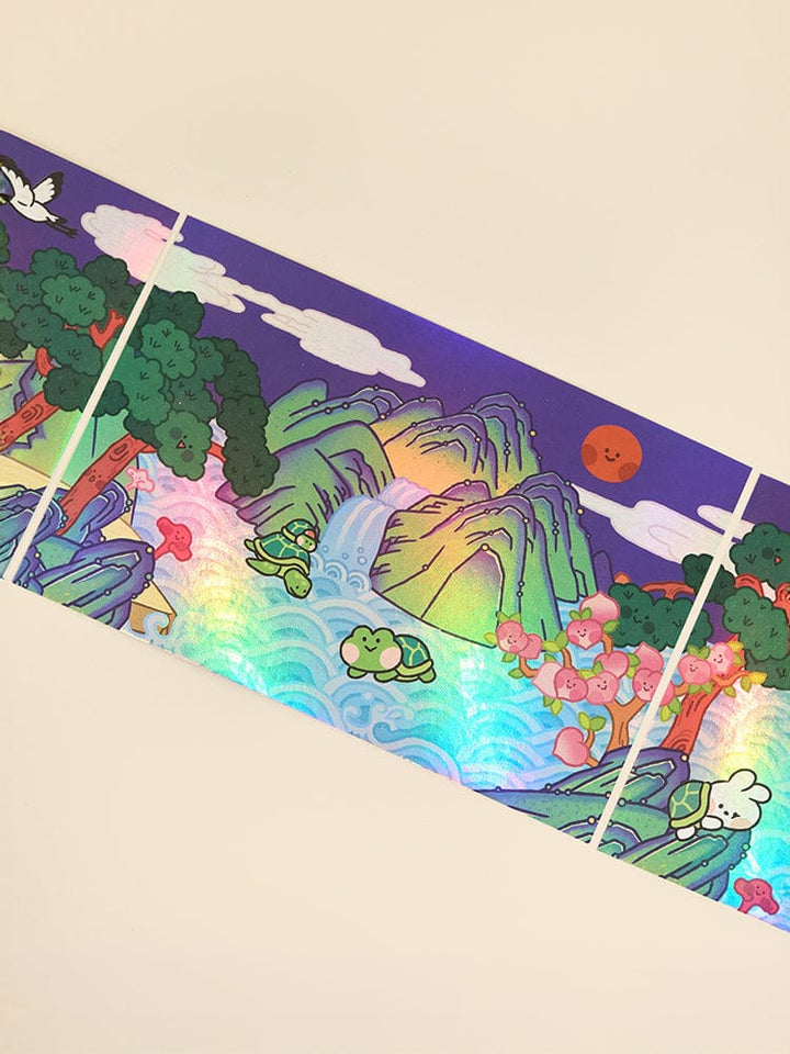 LINE FRIENDS MININI LENINI JANGSAENGDO POSTCARD K-SOUVENIR - COKODIVE