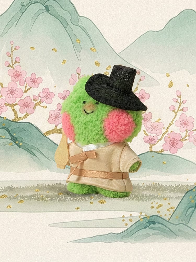 LINE FRIENDS MININI LENINI TIPSY SEONBI PLUSH KEYRING K-SOUVENIR - COKODIVE