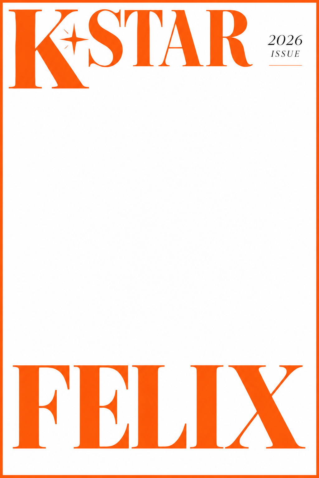 STRAY KIDS FELIX - K STAR JAPAN MAGAZINE 2026 ISSUE COVER - COKODIVE