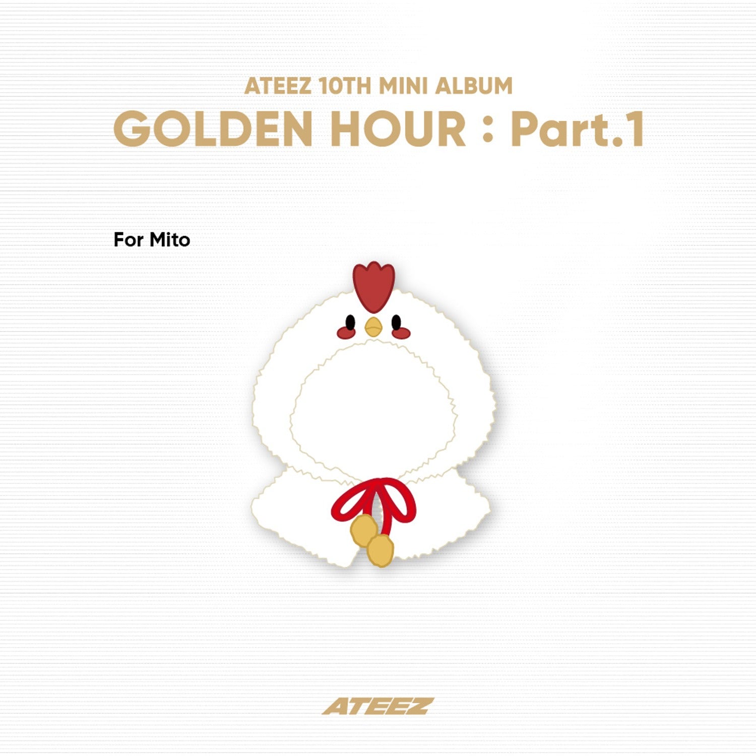 ATEEZ - GOLDEN HOUR : PART.1 OFFICIAL MD MITO COCK-A-DOODLE HOODIE - COKODIVE